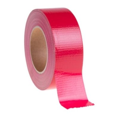 Taśma Zbrojona CZERWONA do Otuliny Folii Podłogowej 50 MB